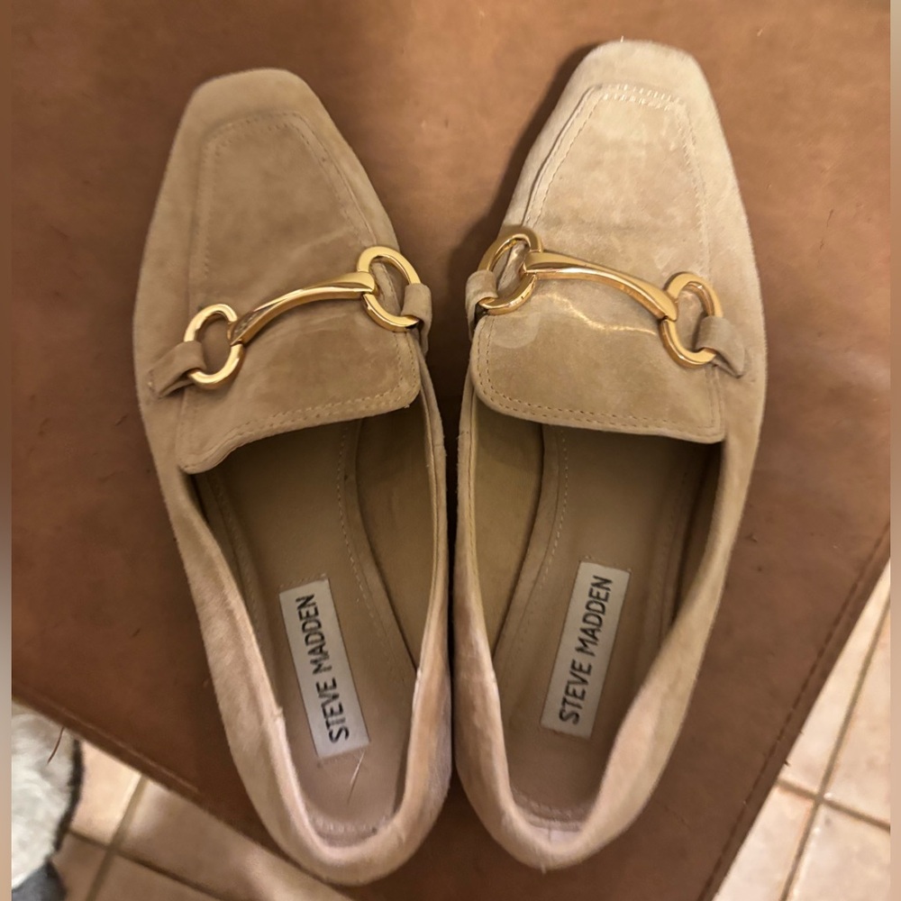 Steve Madden Suede Horsebit Loafer
